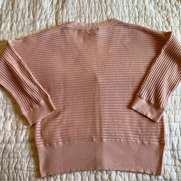 Sundance pink lightweight cardigan sweater - Picture 4 of 7